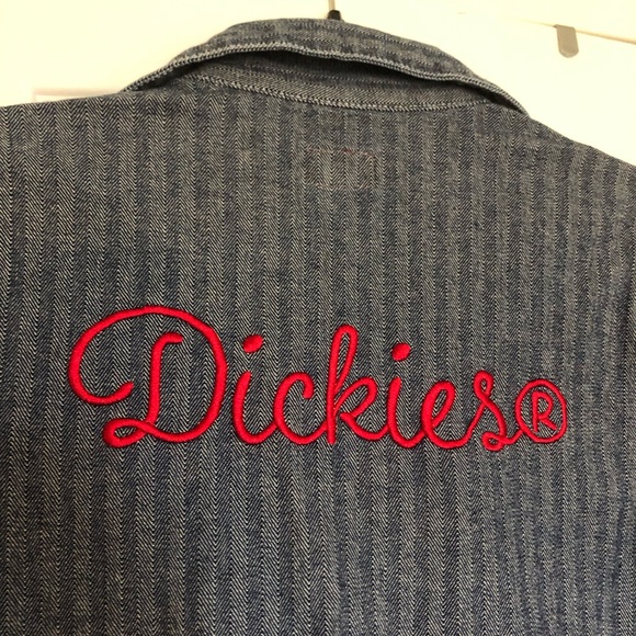 Dickies Women’s Blue Herringbone Coveralls - Picture 5 of 14